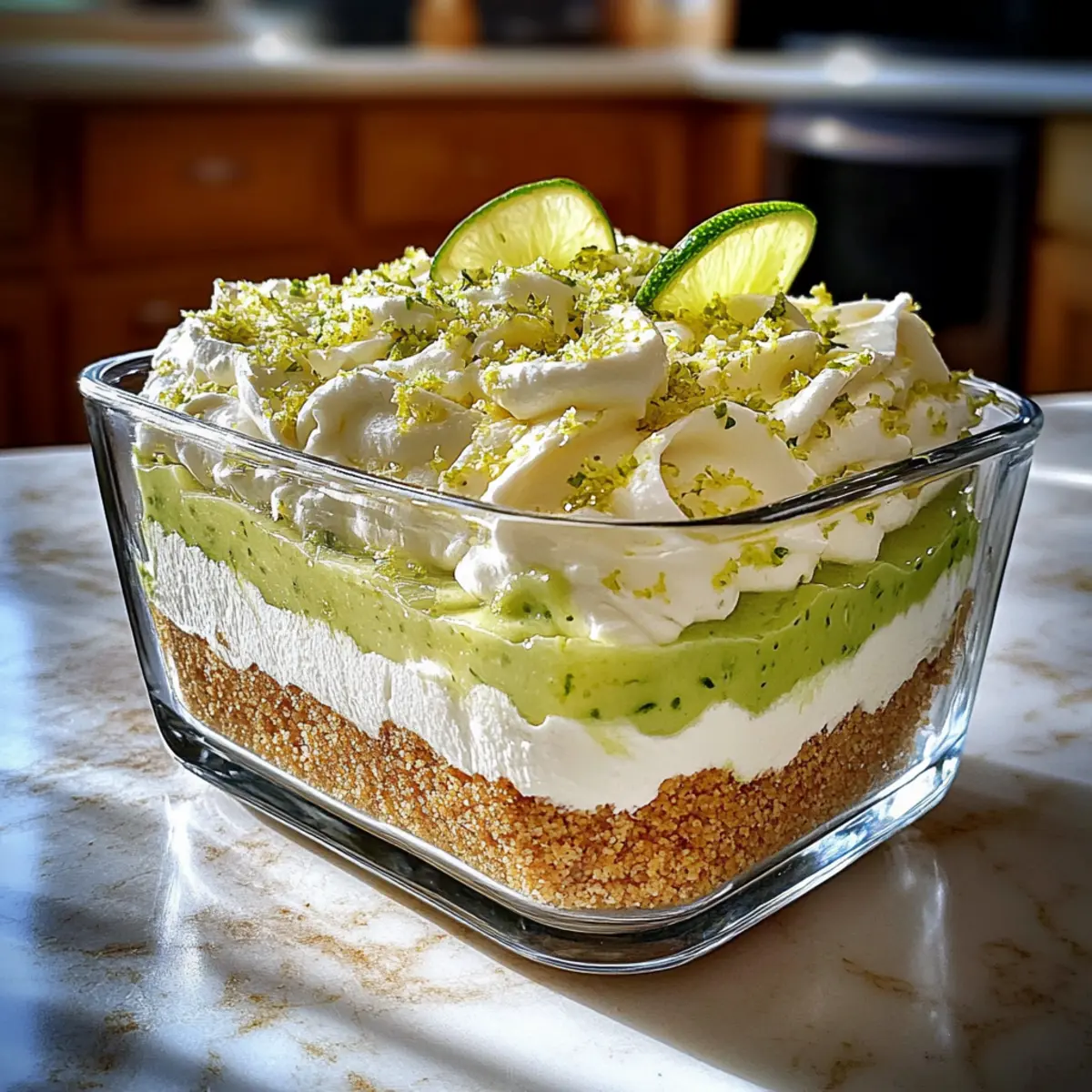 Refreshing 3 Layer Key Lime Pie Trifle for Summer Bliss