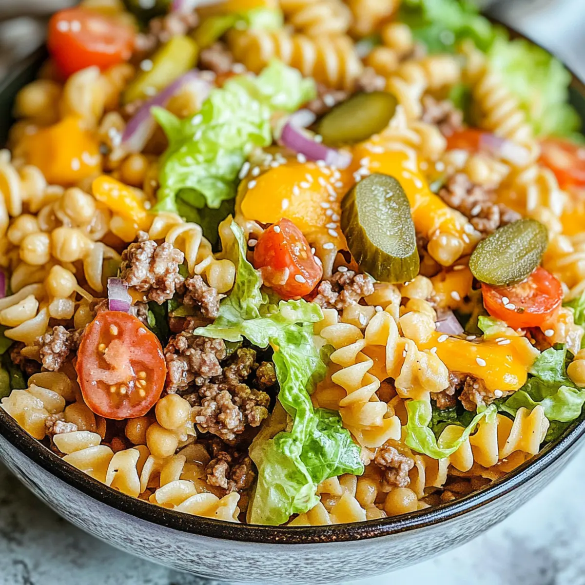Big Mac Pasta Salad: A Flavorful Twist on a Classic Dish