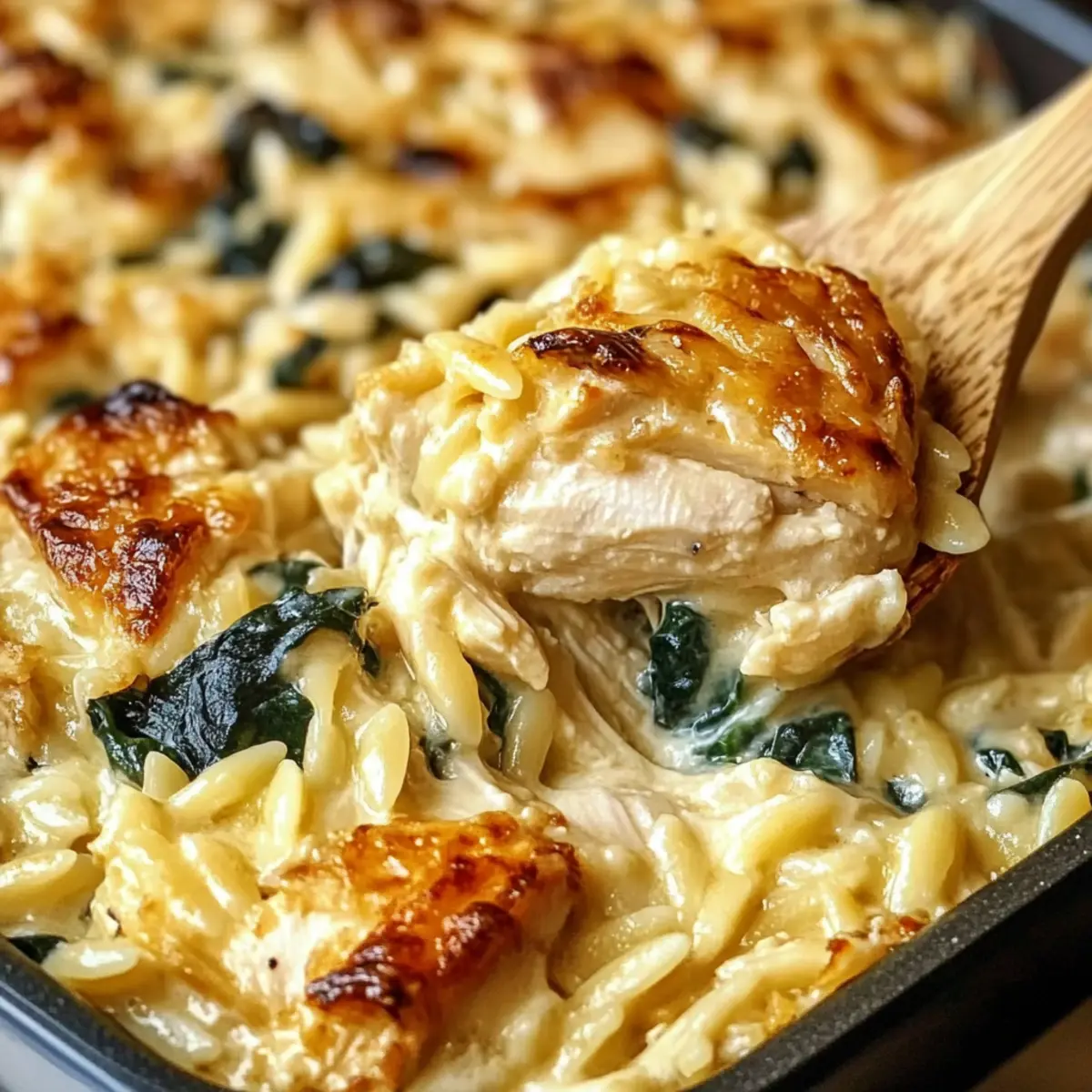 Delicious Monterey Chicken One-Pan Orzo Casserole for Cozy Dinners