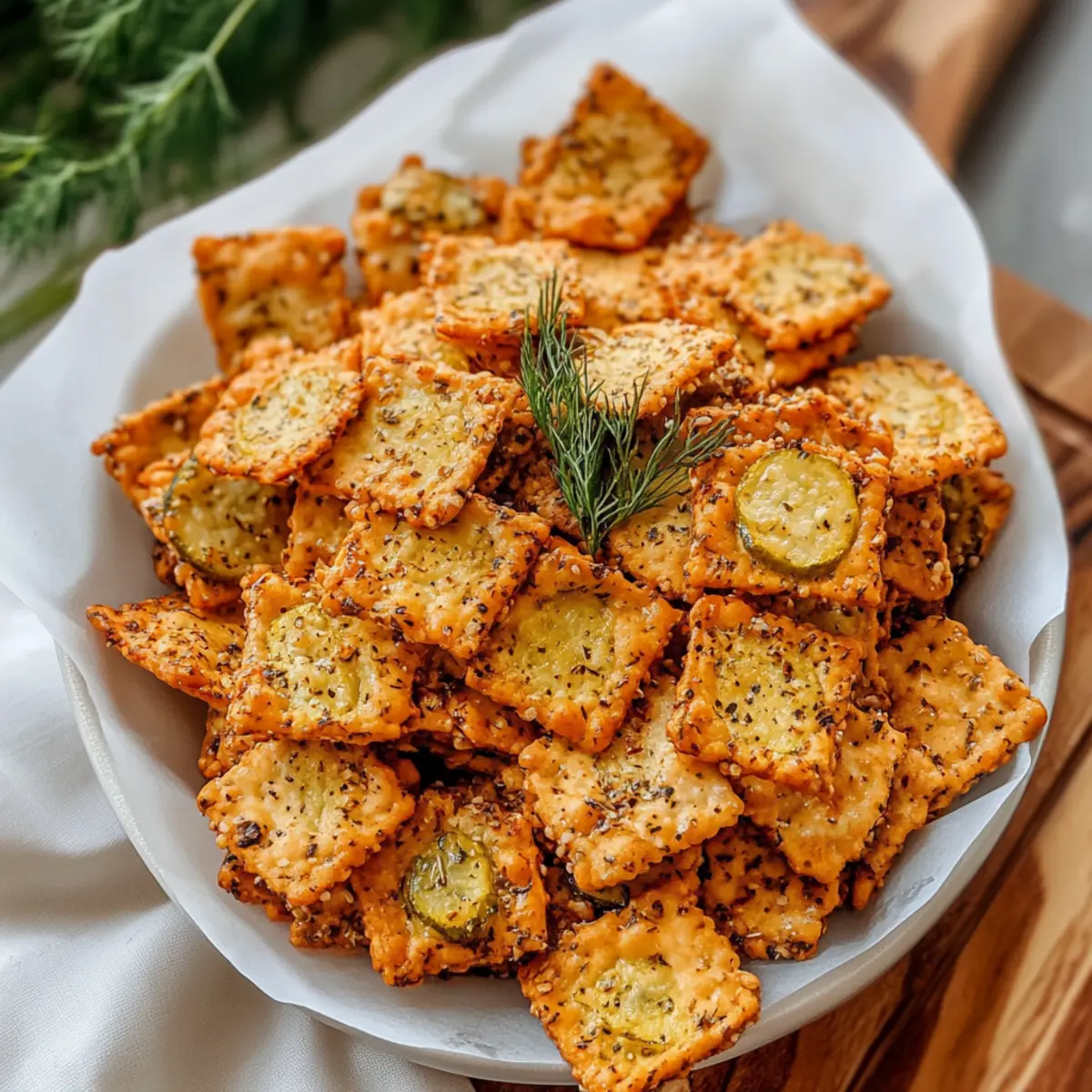 Spicy Pickle Ranch Crackers: A Crunchy Flavor Bomb!