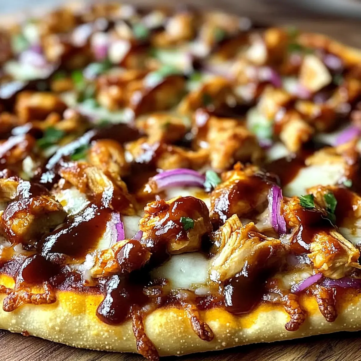 BBQ Chicken Pizza: Your Go-To Comfort Food Delight