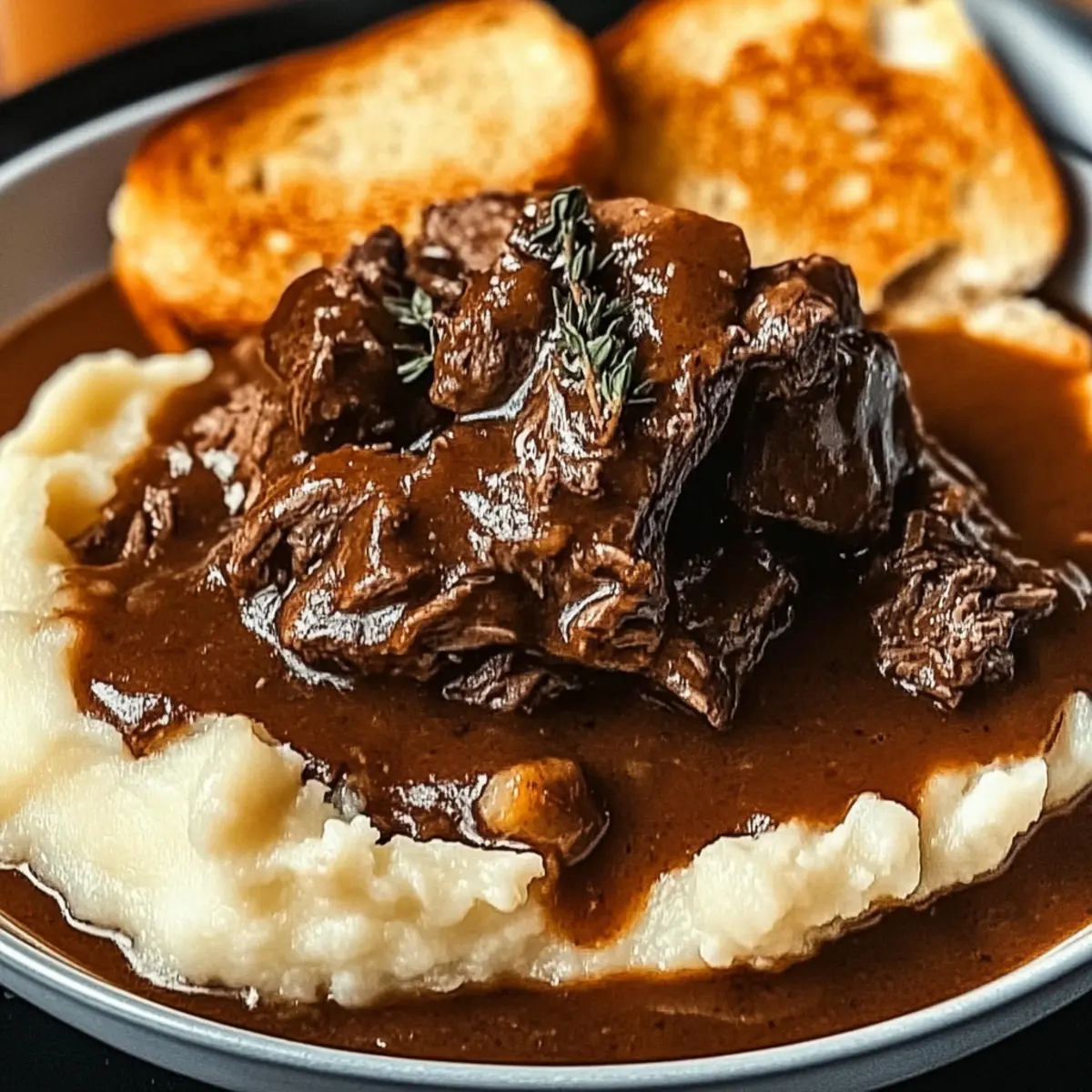 Slow Cooker Beef Manhattan: Cozy Comfort in Every Bite