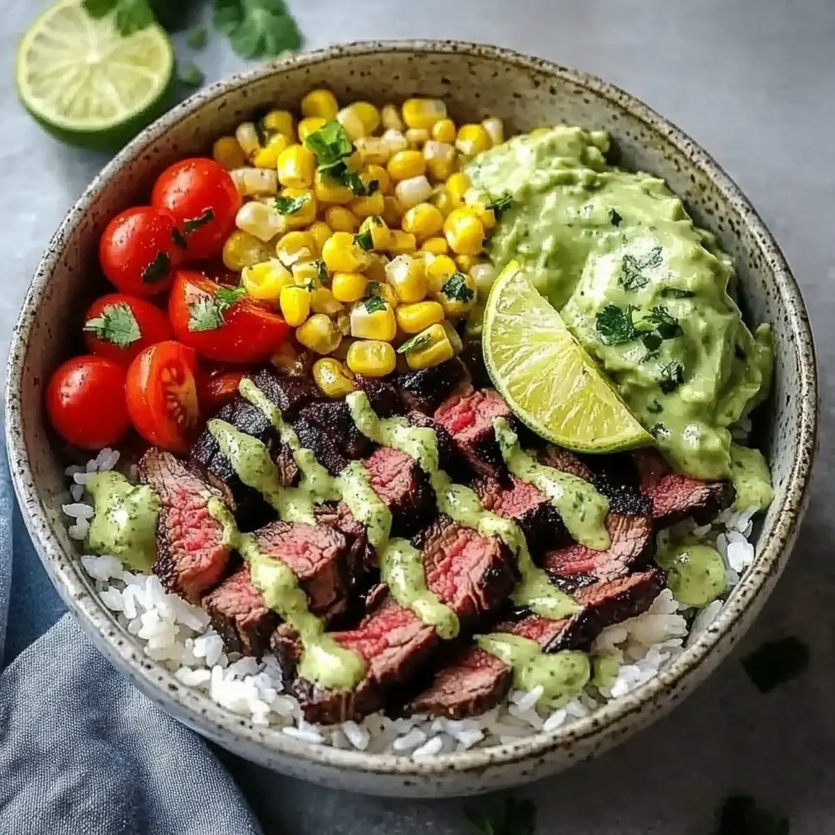 Cilantro Lime Steak Bowls: Your Quick Flavor-Packed Delight
