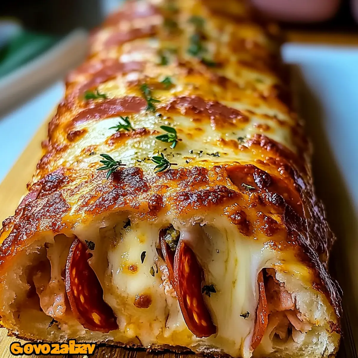 Authentic Italian Stromboli: Warm, Cheesy Comfort Awaits