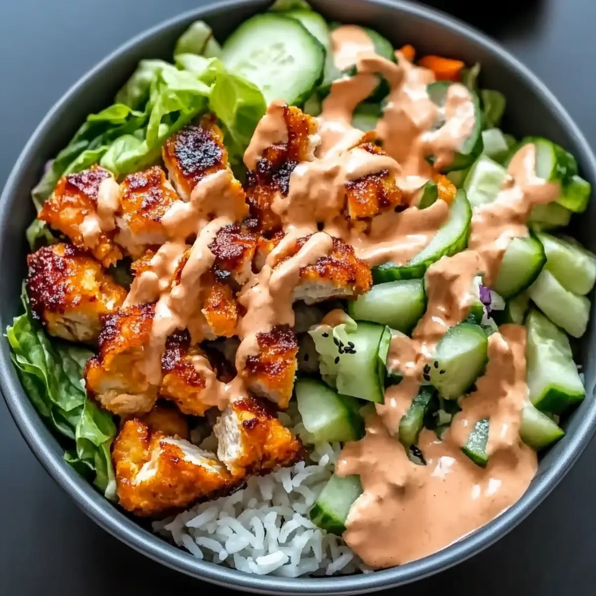Bang Bang Chicken Bowl: Quick, Crispy & Fully Customizable
