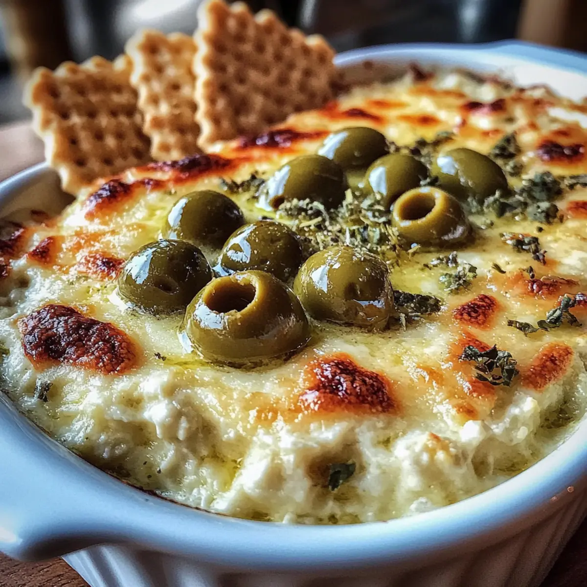 Creamy Dirty Martini Dip Ready in Just 15 Minutes