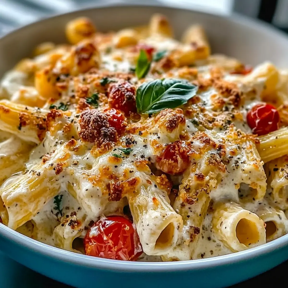 Irresistibly Creamy Boursin Cheese Baked Pasta Delight