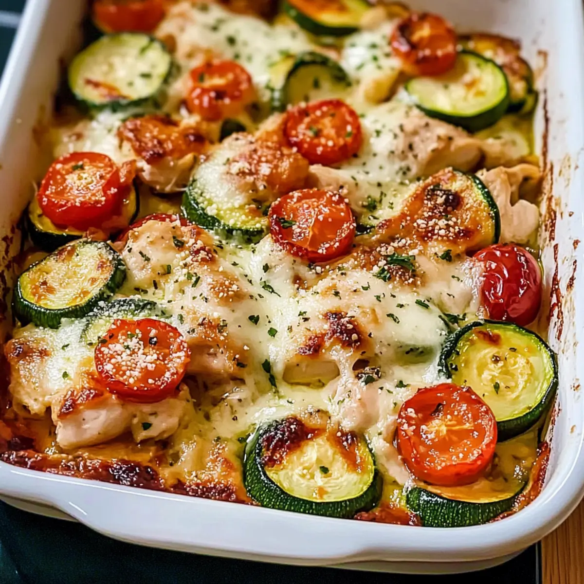 Mediterranean Chicken Zucchini Bake: Easy, Healthy One-Pan Delight