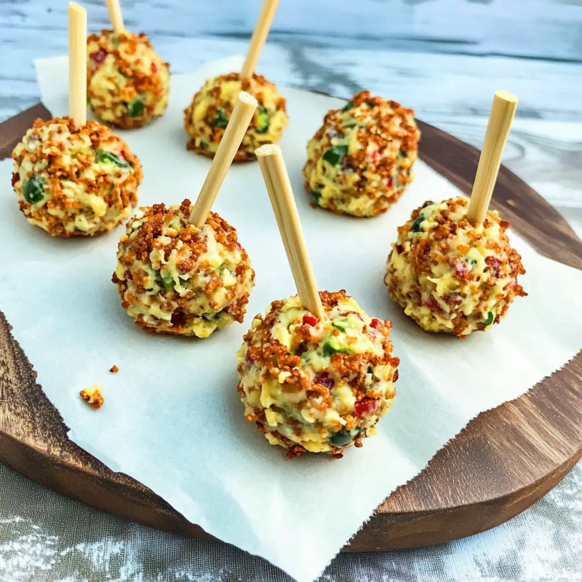 Spicy Jalapeno Cheese Ball Bites Everyone Will Love