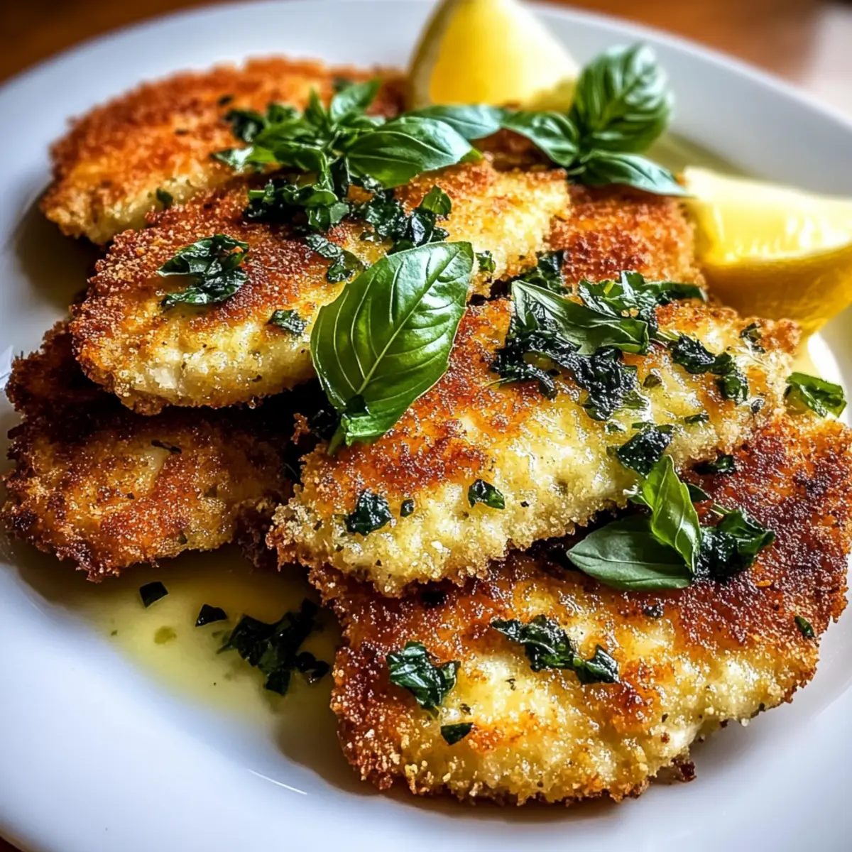 Crispy Italian Basil Chicken Cutlets for Easy Dinner Bliss