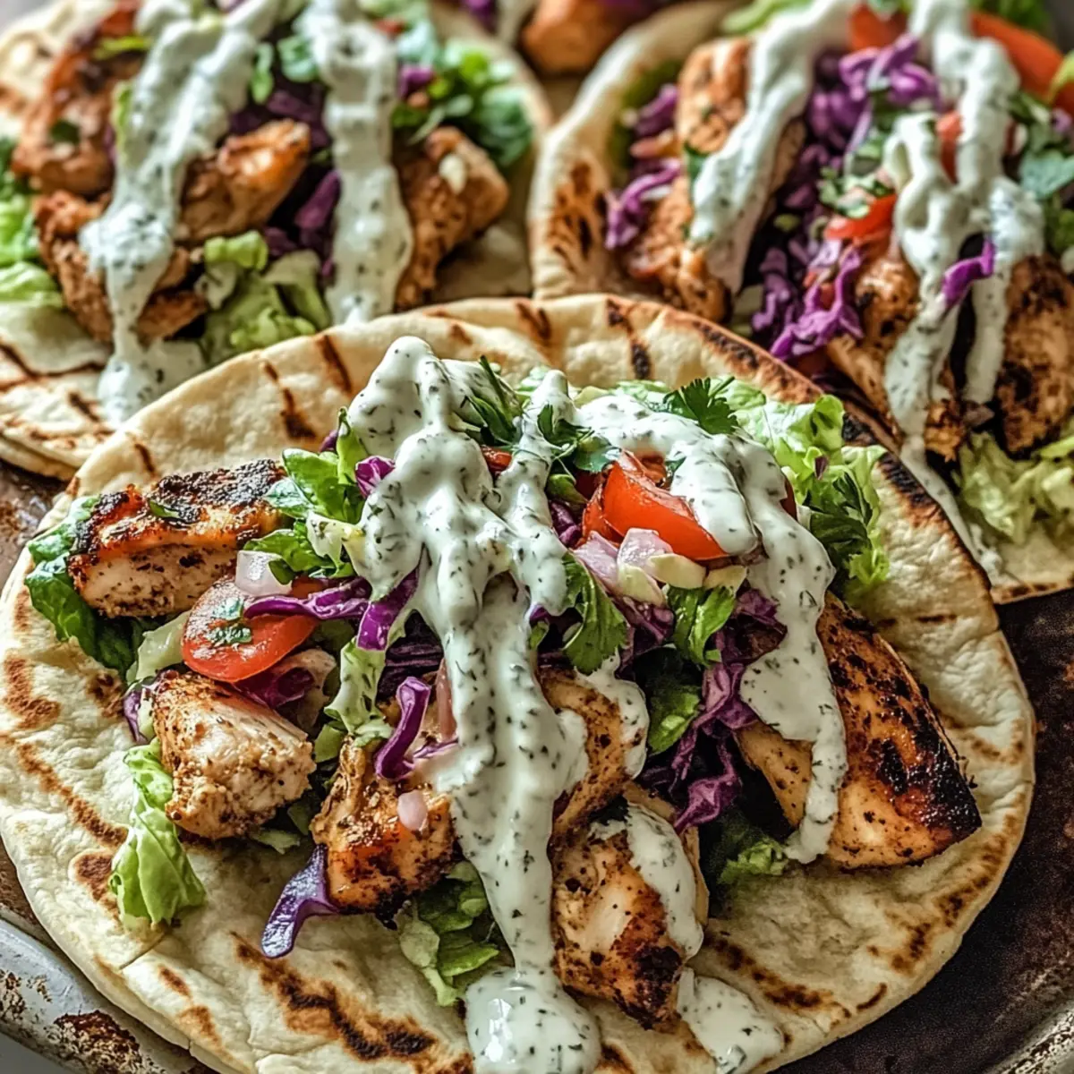 Savor Sheet Pan Chicken Pitas with Fresh Herb Ranch Slaw Tonight