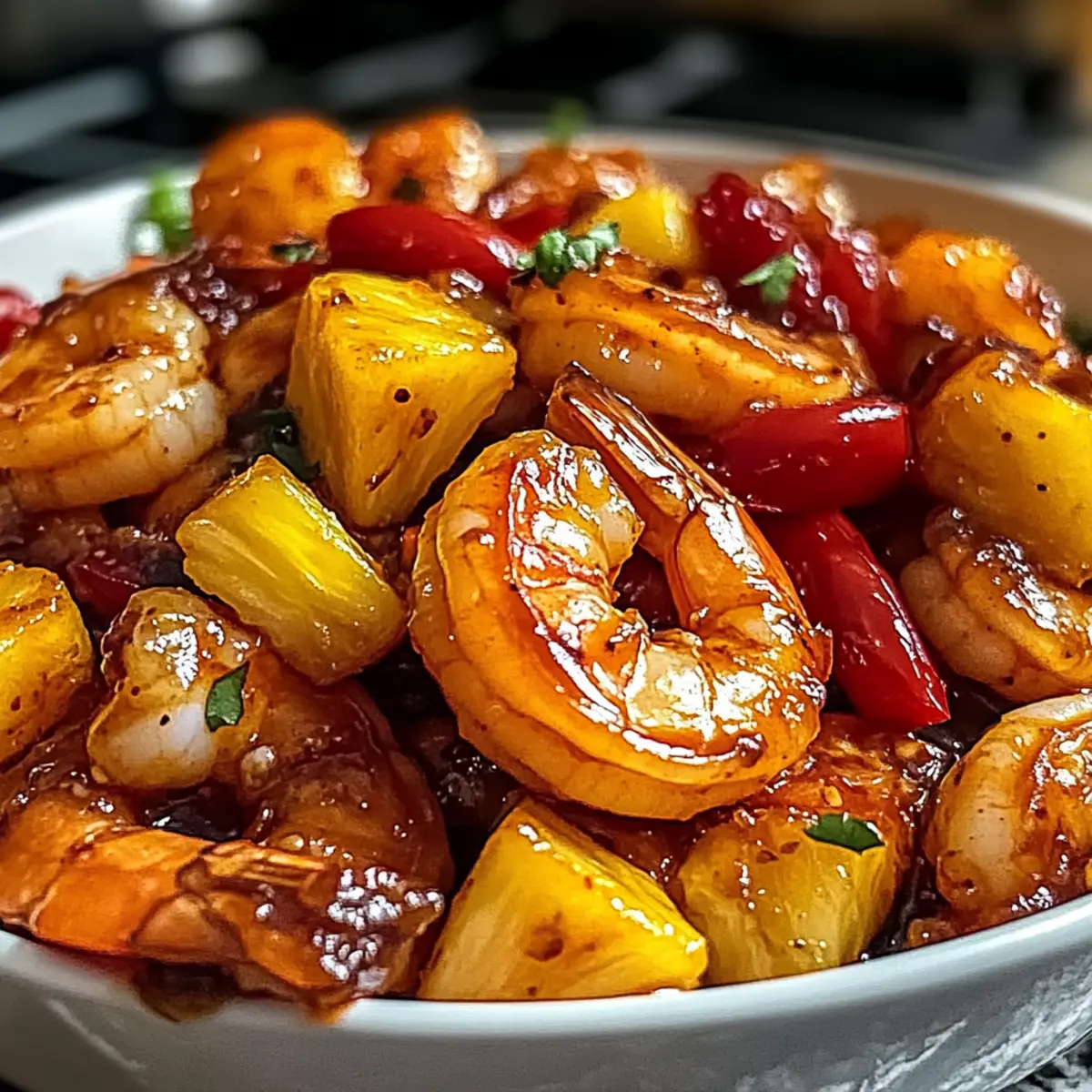Sweet Chili Pineapple Shrimp for a Tropical Flavor Escape