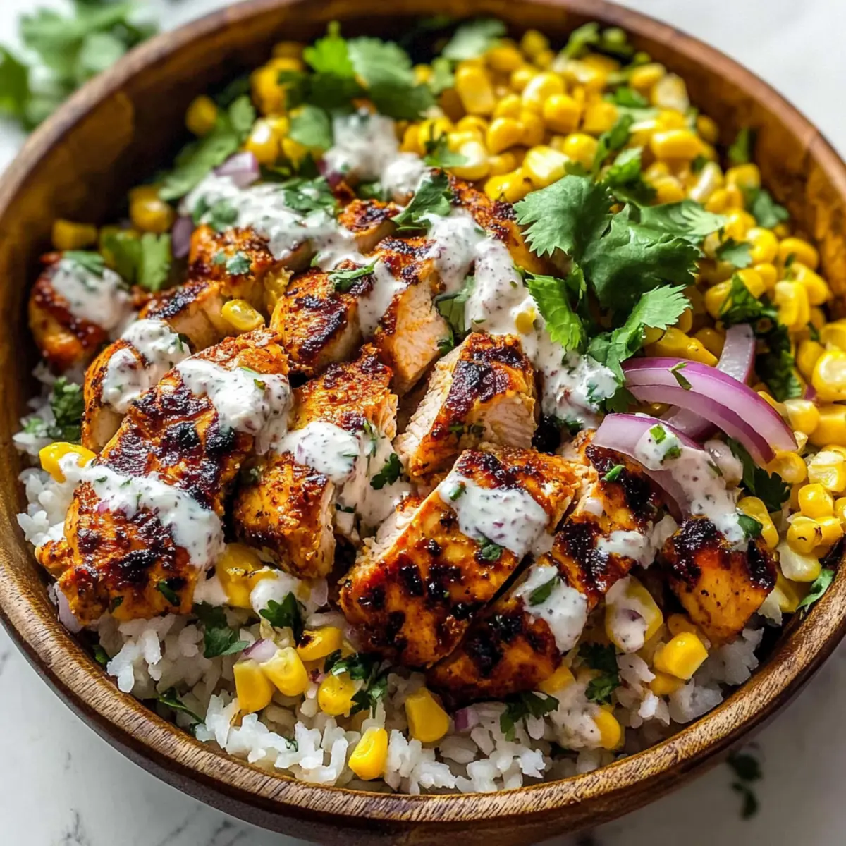 Savory Street Corn Chicken Bowl That’ll Brighten Your Weeknights