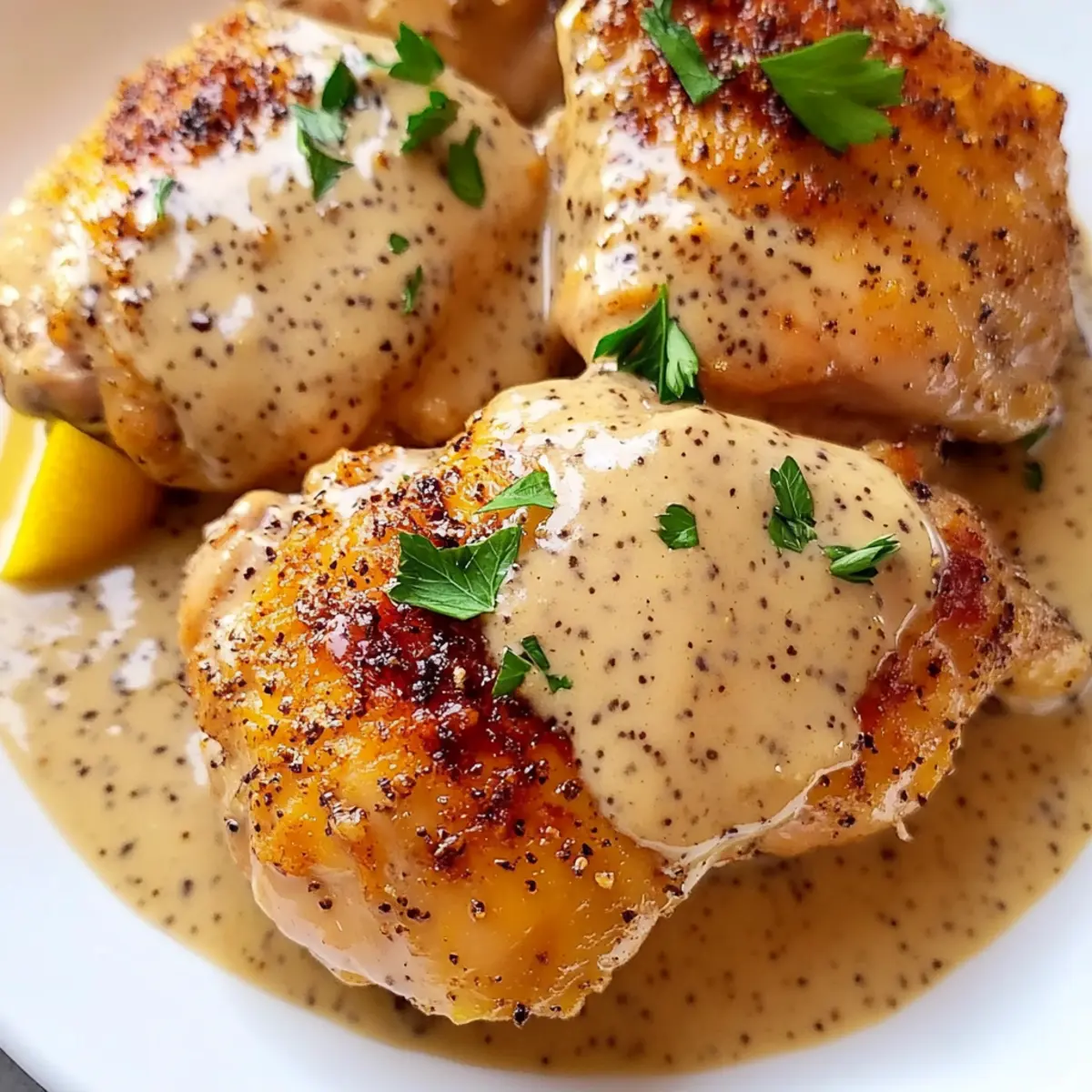 Slow Cooker French Wine and Mustard Chicken Delight