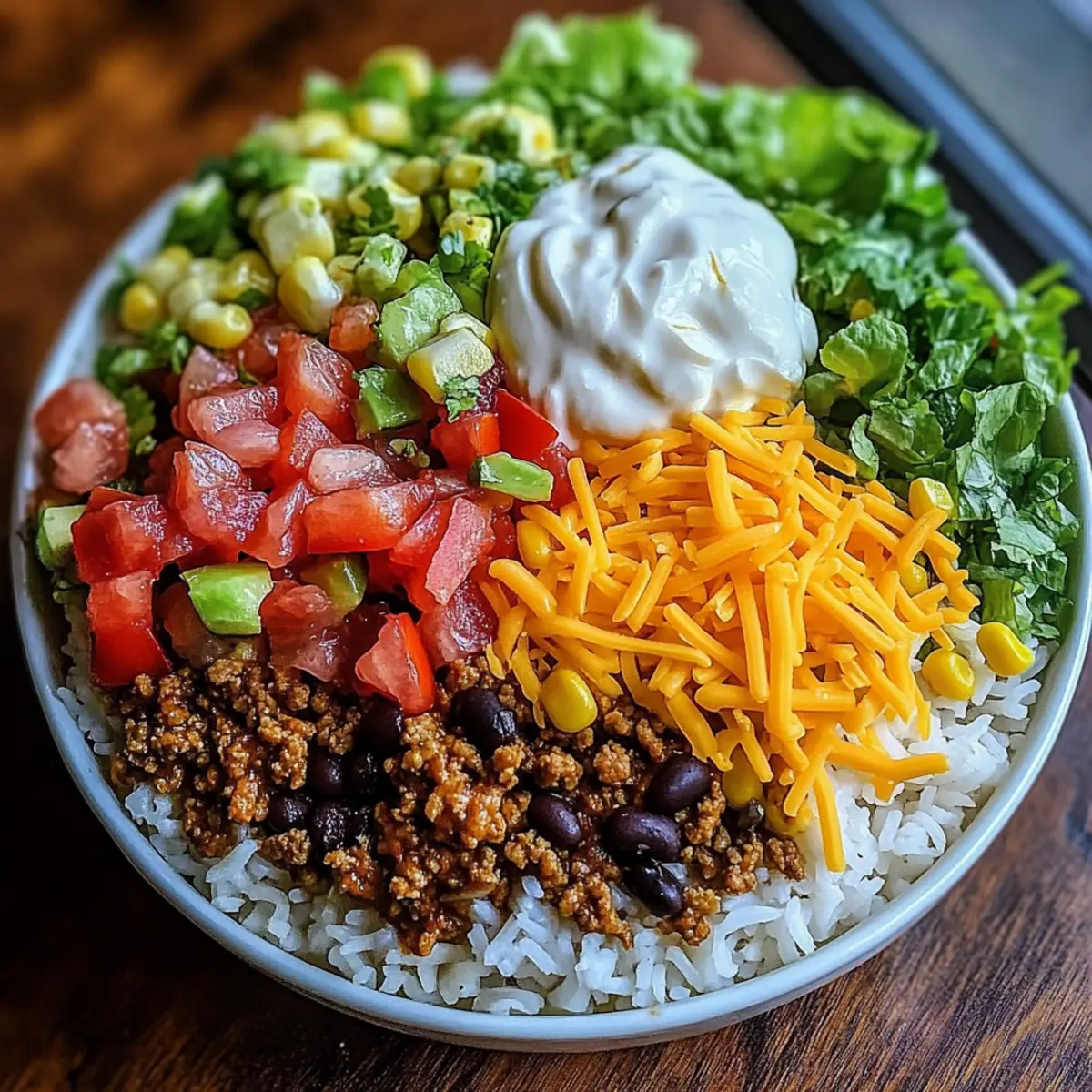 Taco Rice Bowl: Quick, Customizable Flavor Fiesta At Home