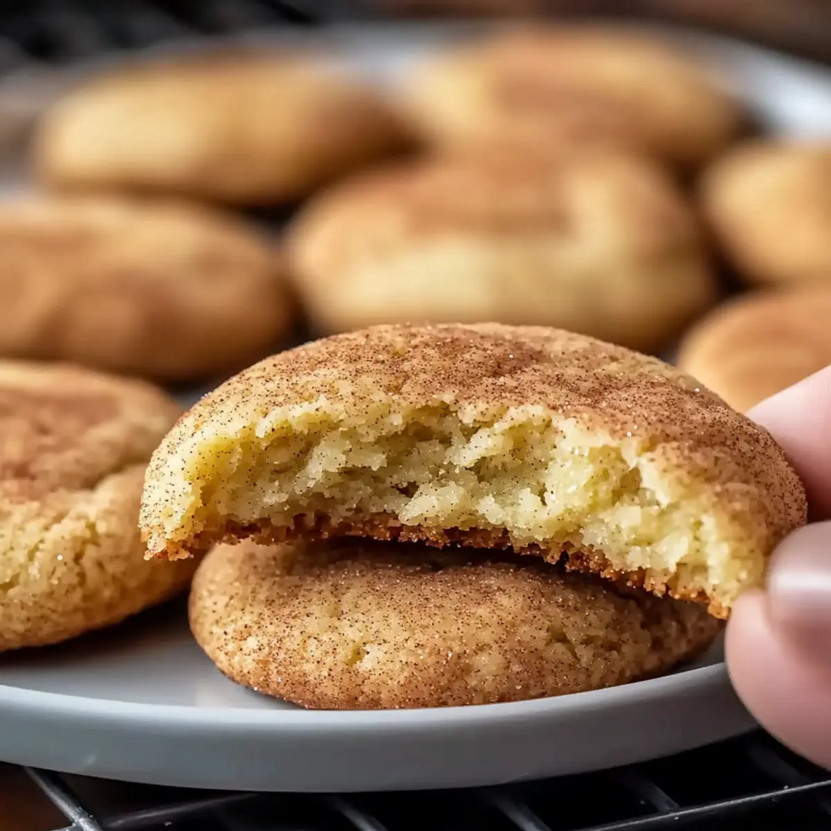 Spiced Apple Cinnamon Snickerdoodle Cookies for Cozy Evenings