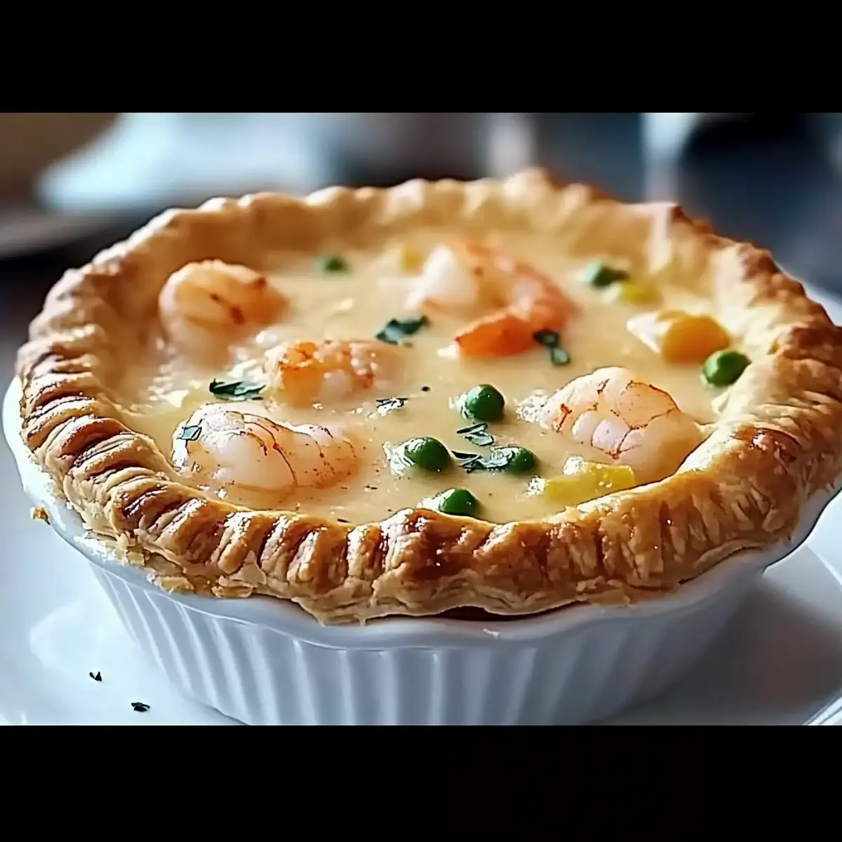 Irresistibly Creamy Seafood Pot Pie for Cozy Nights