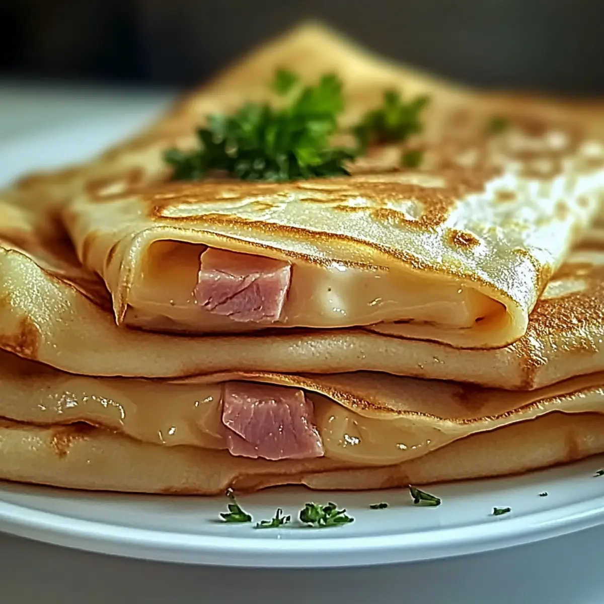 Savory Ham Cheese French Crêpes for Instant Gourmet Vibes