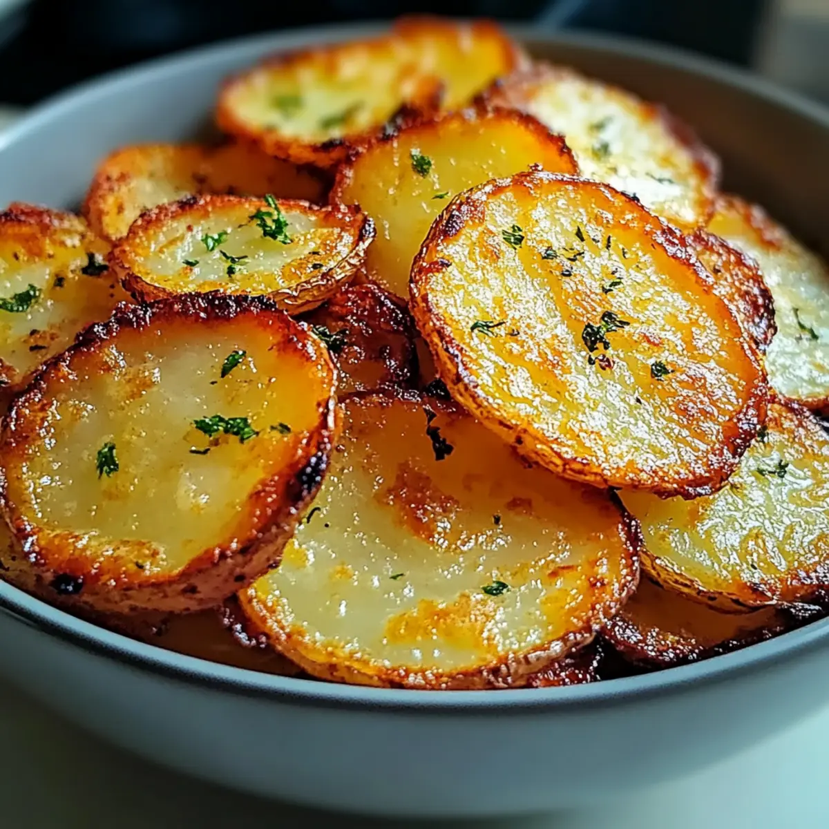 Crispy Sliced Potatoes: Effortlessly Crunchy and Delicious