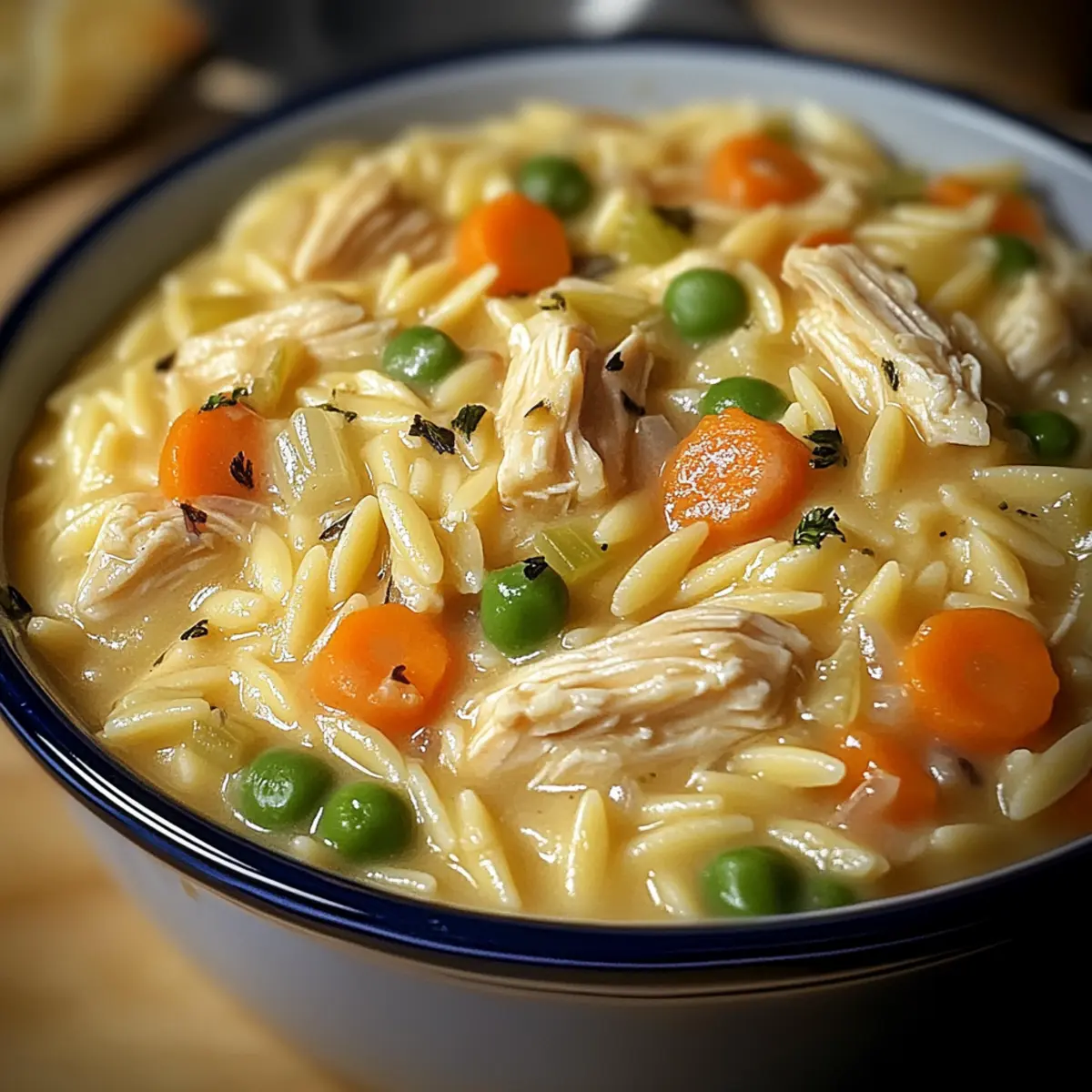 Cozy Chicken Pot Pie Orzo for Quick Comfort Food Nights
