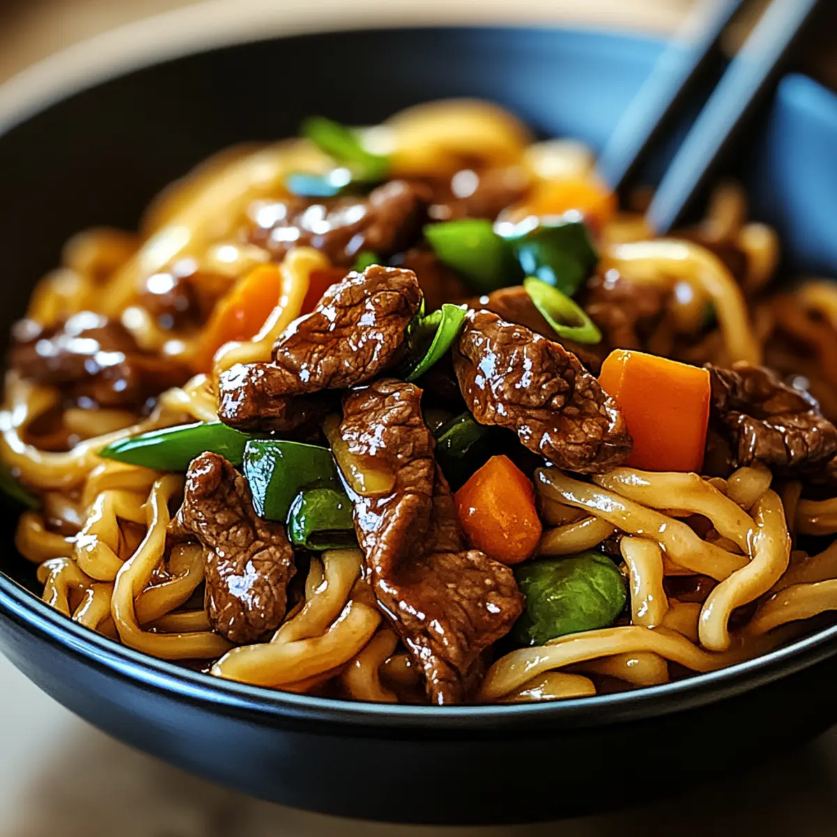 Quick and Irresistible Hoisin Beef Noodles for Dinner Bliss