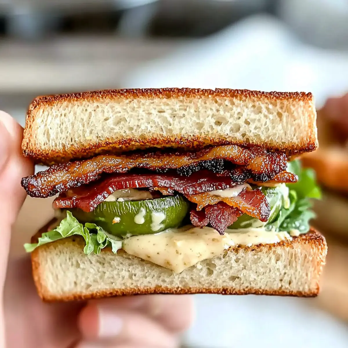 Southern Fried Green Tomato BLT Sandwich to Savor and Share