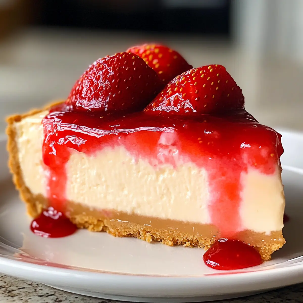 Creamy Strawberry Cheesecake That Will Wow Your Guests