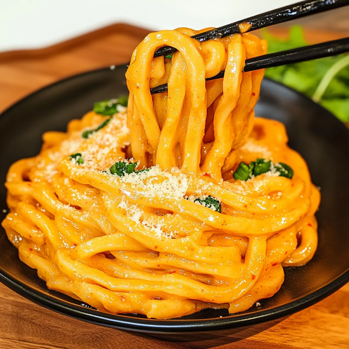 Creamy Gochujang Udon Noodles for a Spicy Comfort Feast