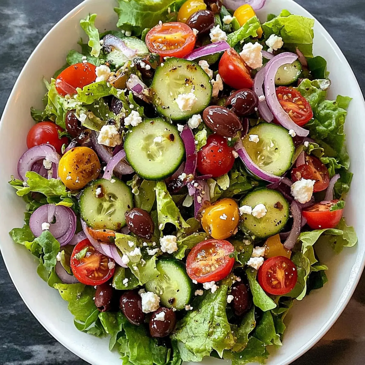 Simple Side Salad: A Fresh Take on Flavorful Greens