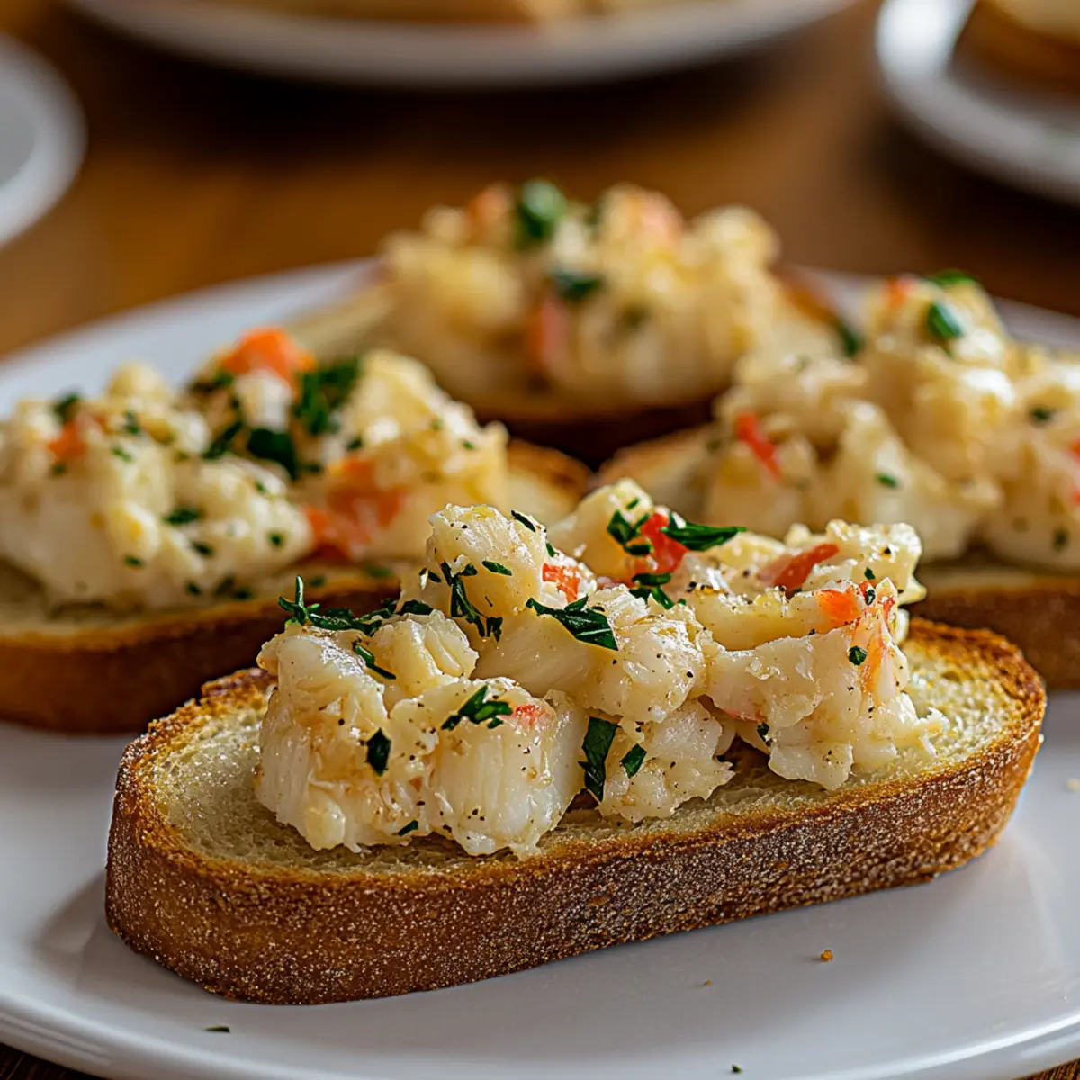 Garlic Butter Crab Toasts: Elevate Your Seafood Game Today