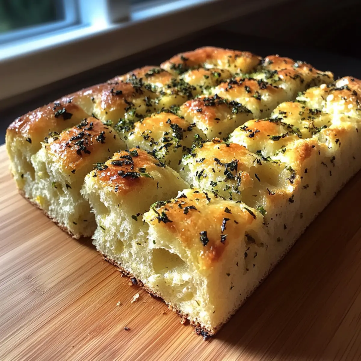 Heavenly Gluten-Free Gut-Health Garlic & Herb Focaccia Recipe