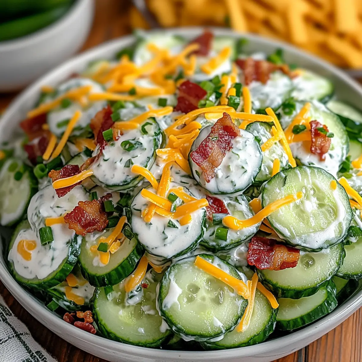 Cucumber Ranch Crack Salad: A Crunchy, Creamy Delight