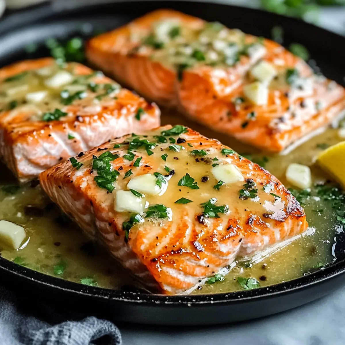 Savory Pan Seared Salmon with Garlic Butter in Just 20 Minutes