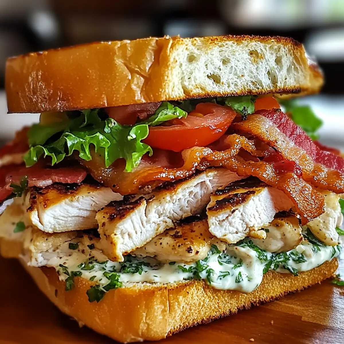 Mouthwatering Loaded Chicken Club Sandwich You’ll Crave