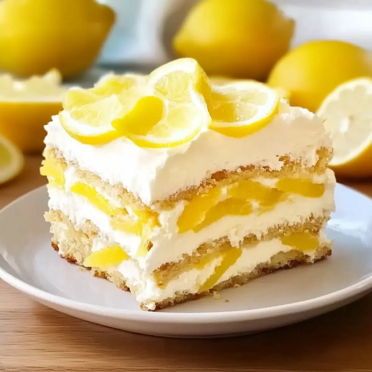 Zesty Lemon Tiramisu: Your Refreshing No-Bake Delight