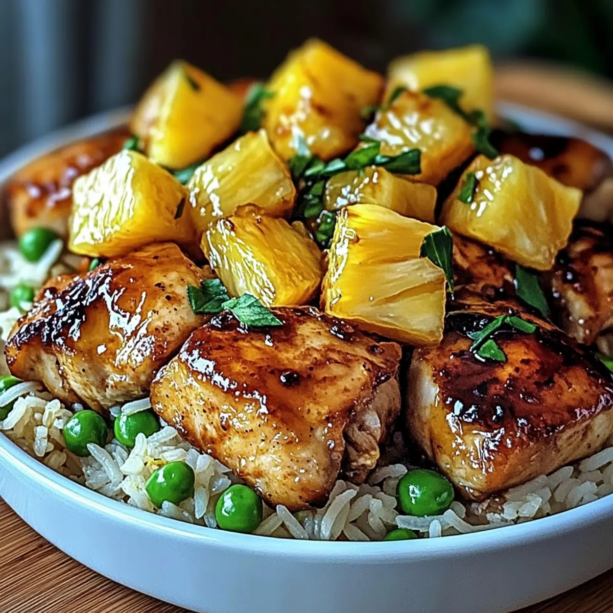 Pineapple Chicken Rice: Sweet & Savory One-Pot Delight