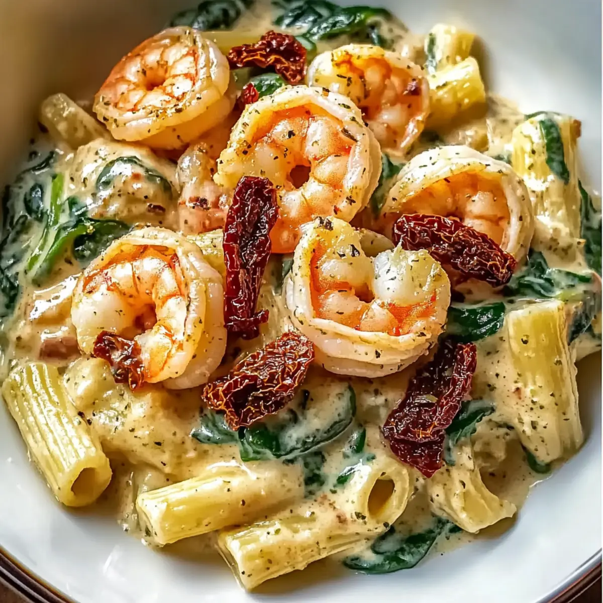 Creamy Sun-Dried Tomato Shrimp with Spinach Pasta: Your 30-Minute Delight