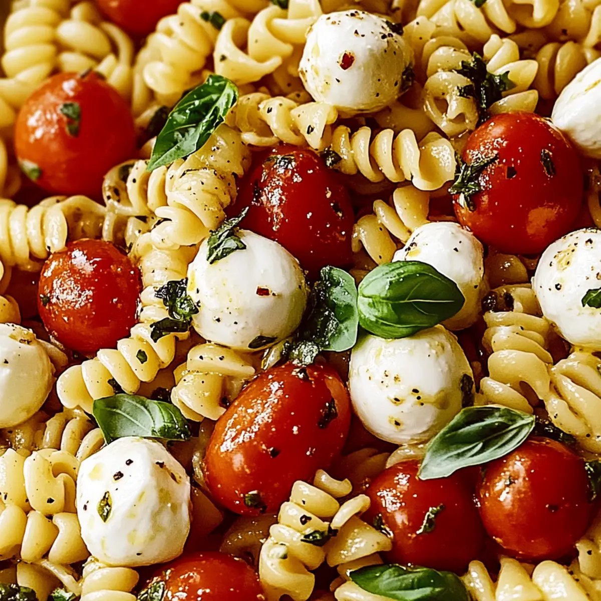 Creamy Caprese Pasta Salad: A Fresh & Easy Summer Favorite