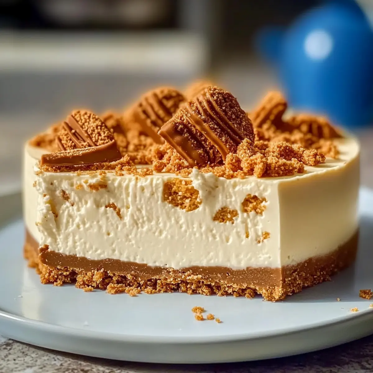 Decadent Biscoff Cheesecake: Easy No-Bake Indulgence