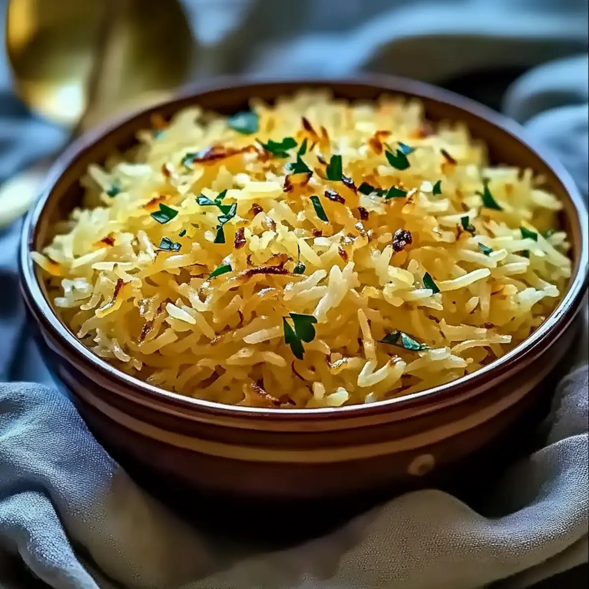 Golden Onion Butter Rice: Comforting Flavor in Every Bite
