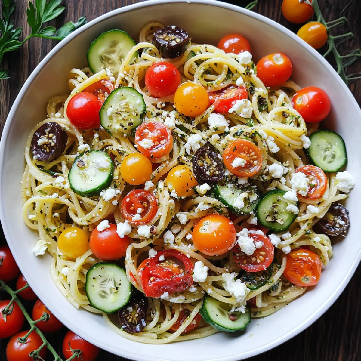 Deliciously Refreshing Spaghetti Salad for Summer Bliss