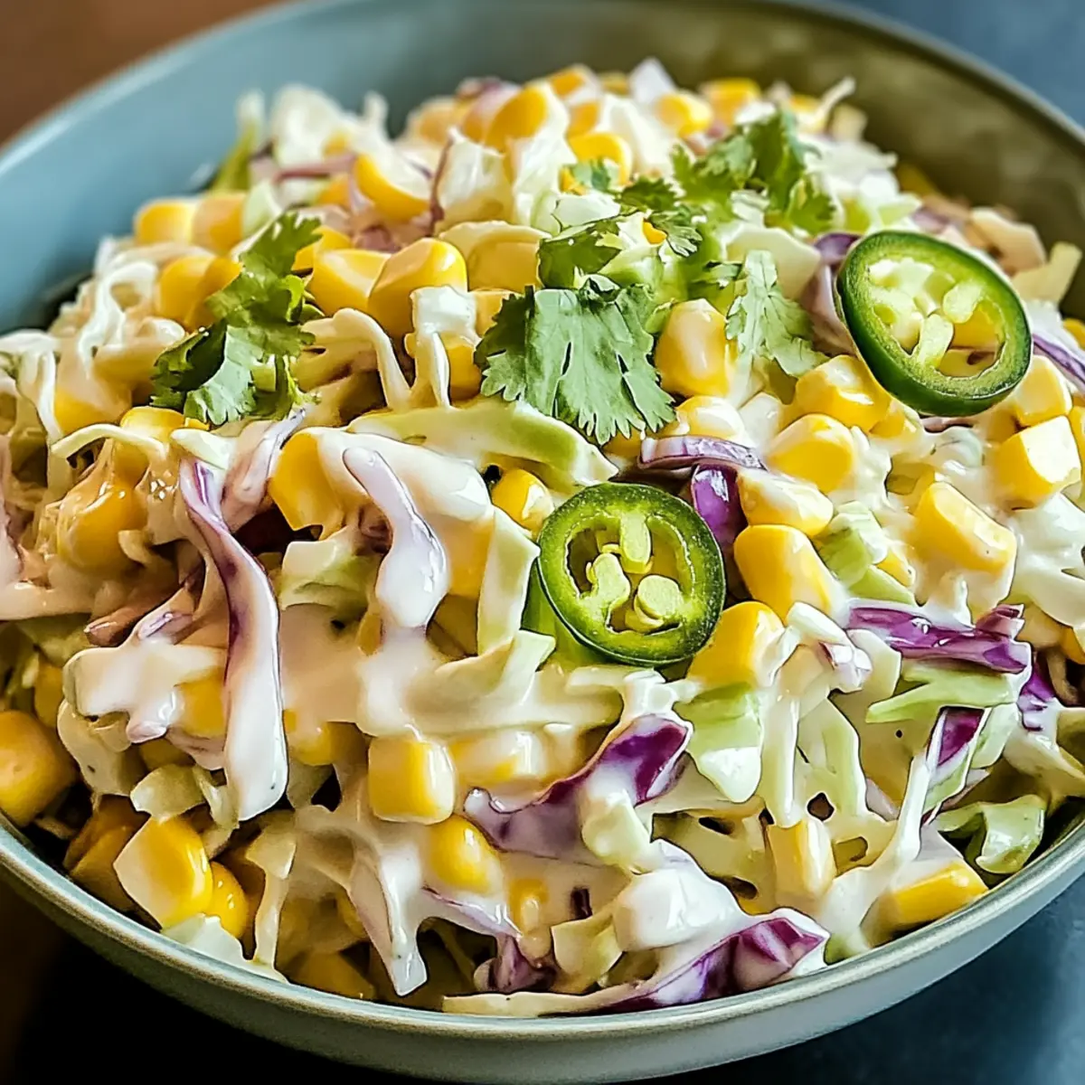 Spicy Jalapeno Corn Coleslaw – A Refreshing Summer Must-Try