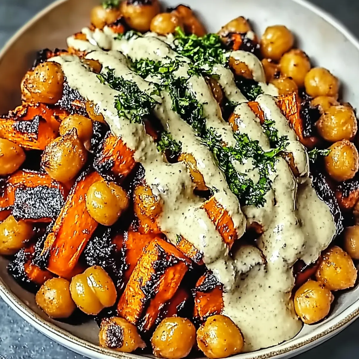 Savory Roasted Carrot and Chickpea Bowl for Easy Dinners