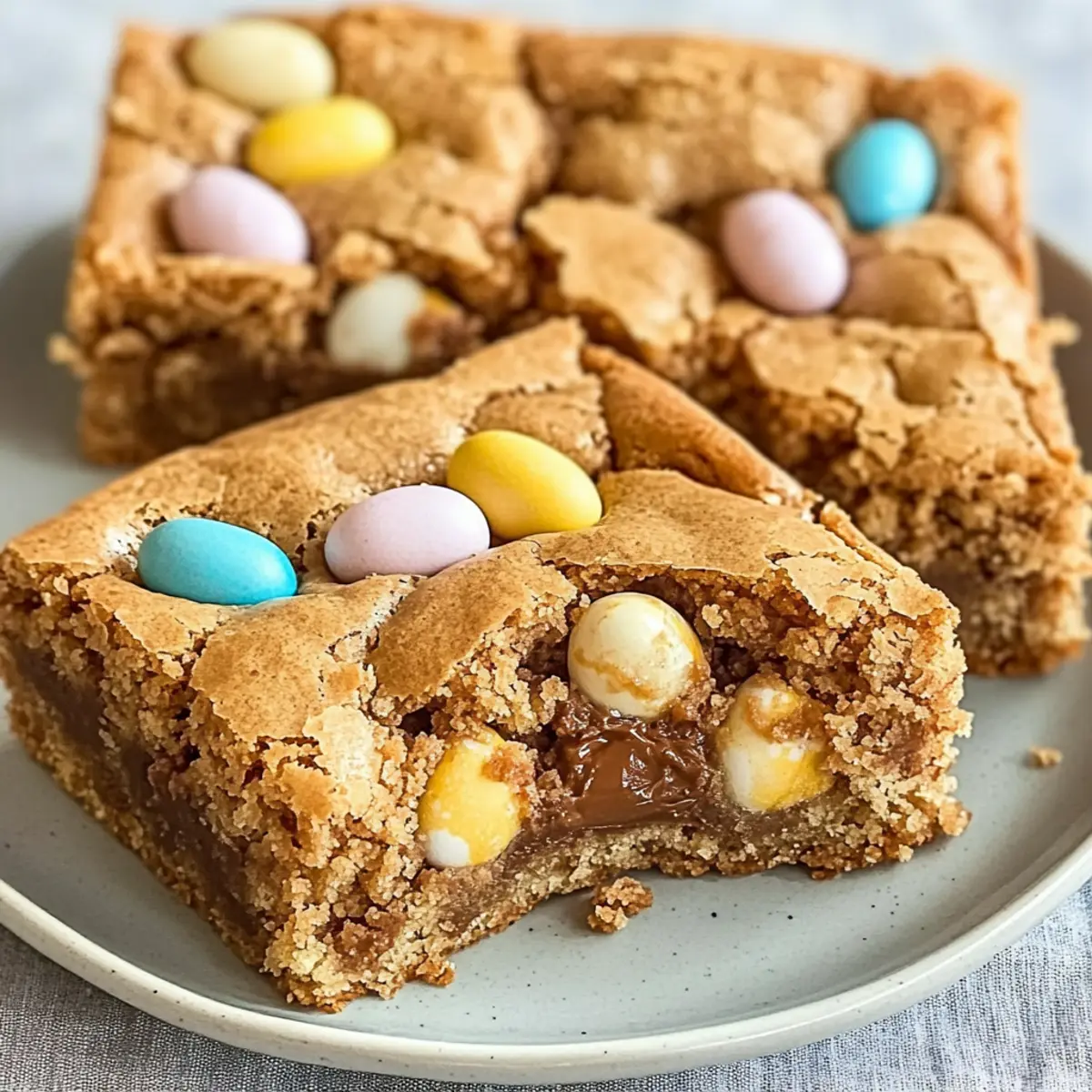 Mouthwatering Mini Cadbury Easter Egg Blondies You’ll Love