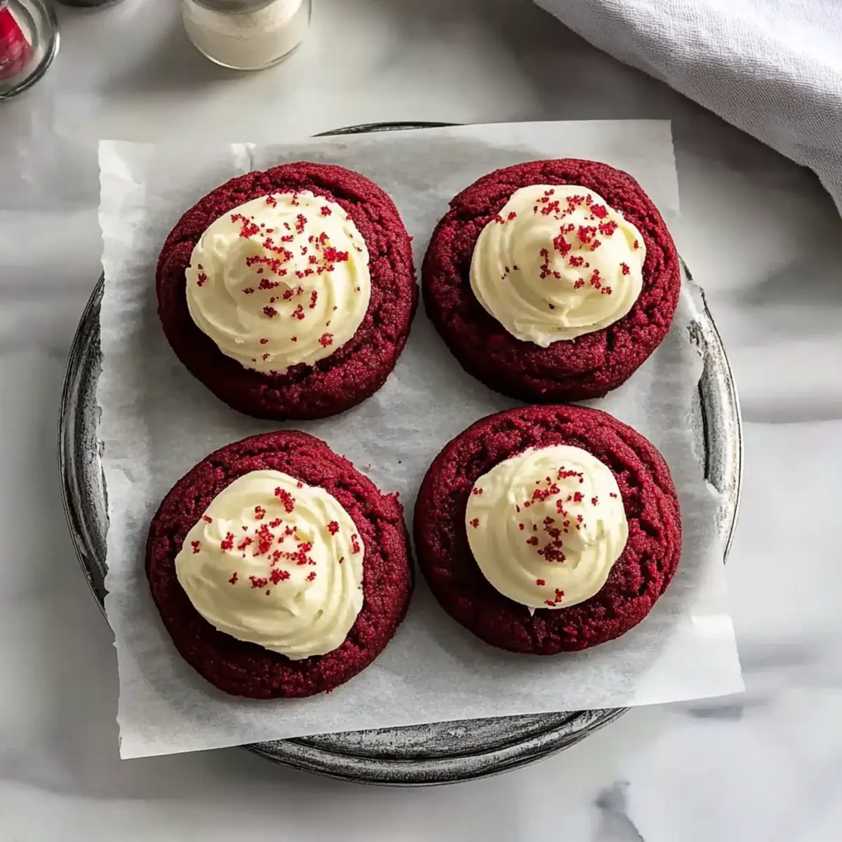 Decadent Crumbl Copycat Red Velvet Cookies You’ll Adore