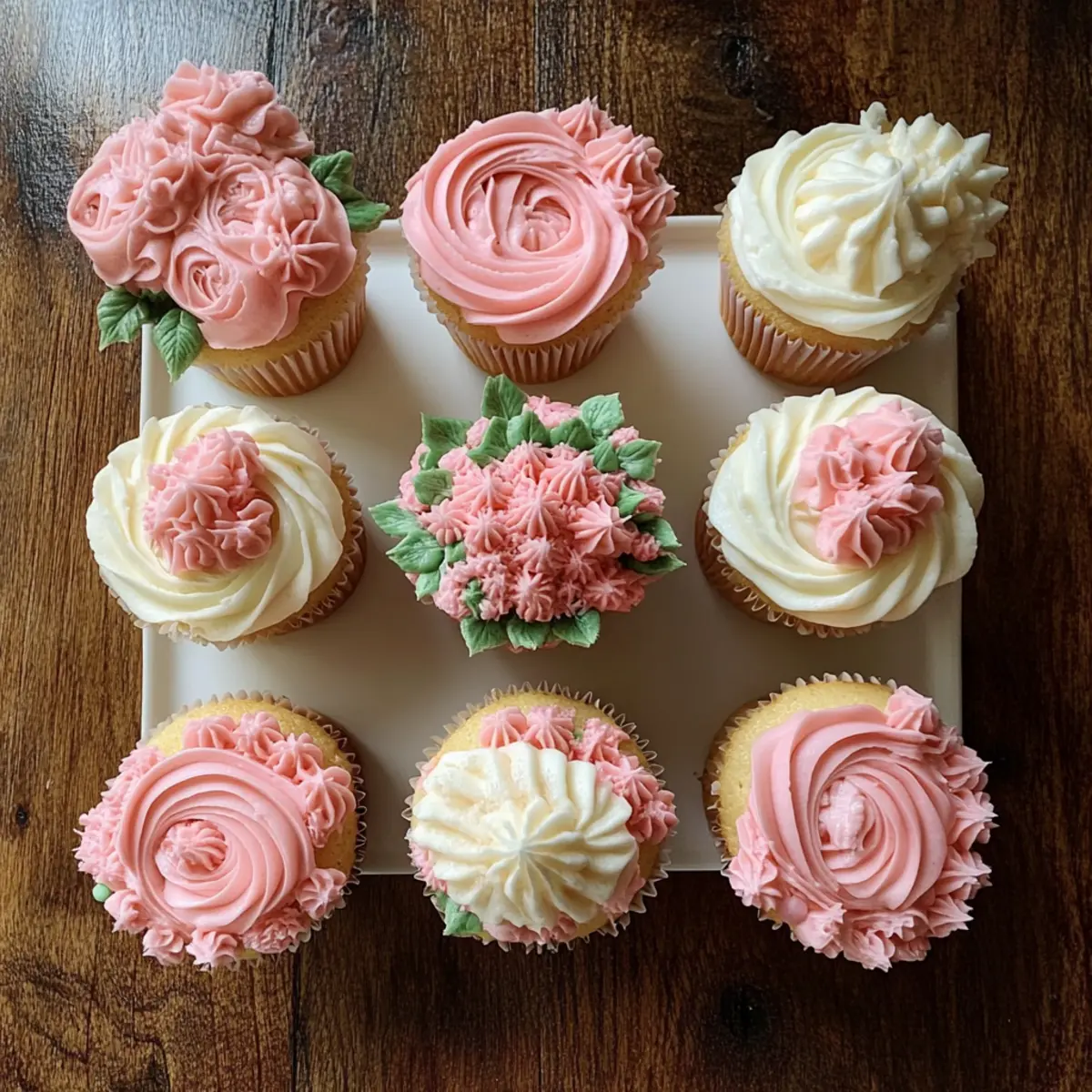 Delightful Girl Baby Shower Cupcakes That Wow the Guests