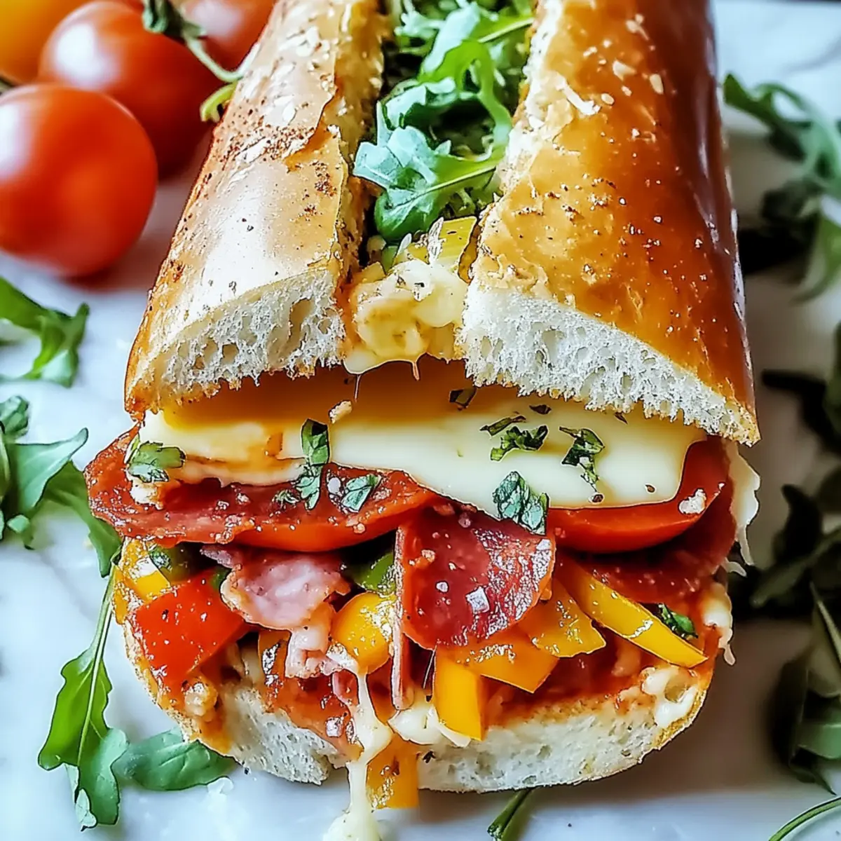 Baked Italian Grinder Sandwiches for Cozy Weeknight Dinners