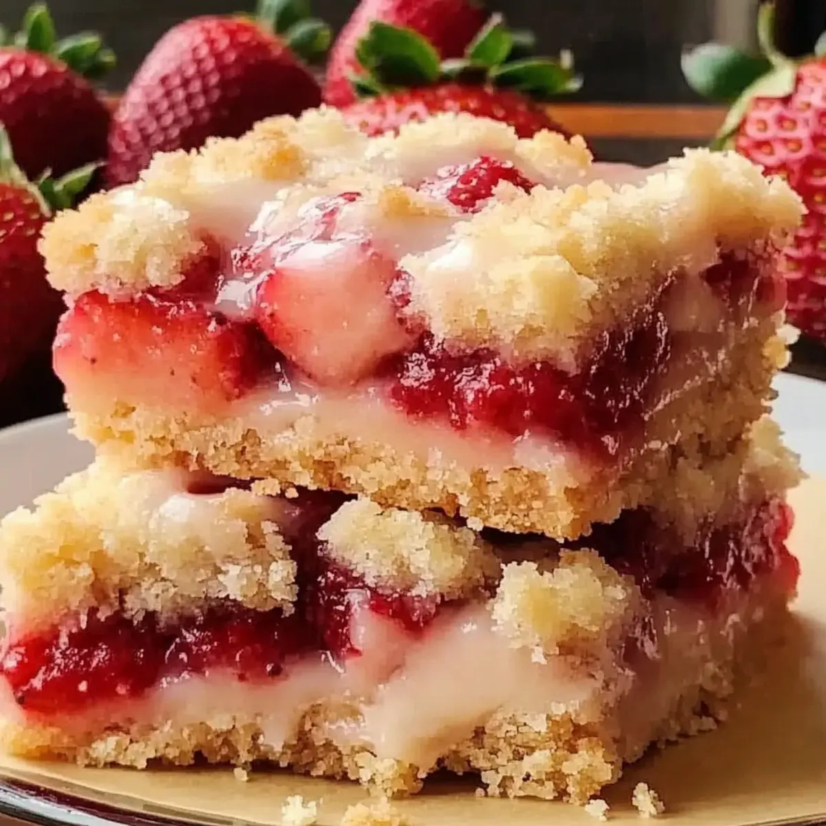 Delicious Strawberry Shortcake Bars that Dazzle Your Summer