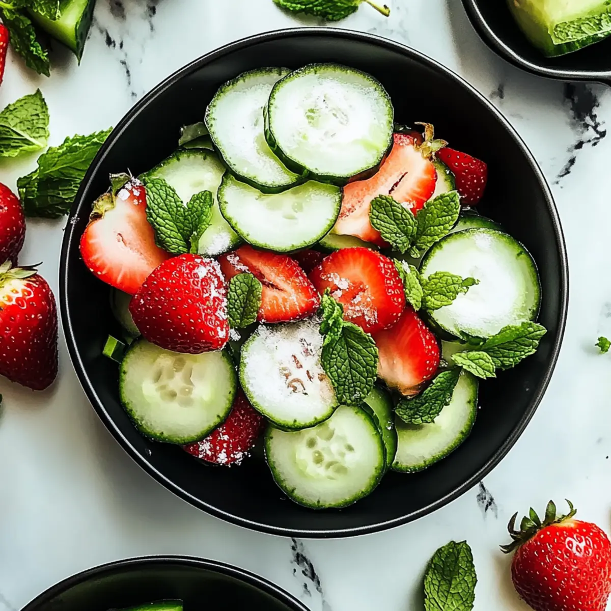 Cucumber Strawberry Salad: A Refreshing Summer Delight