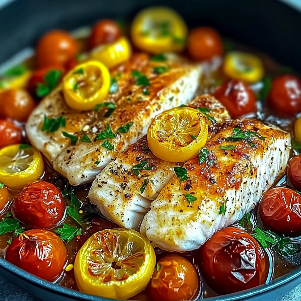Mediterranean Baked Fish: Easy One-Pan Taste of the Coast